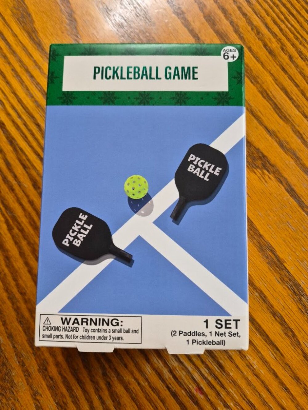 NEW Pickleball Game Set - 2 Paddles, Net, Pickleball